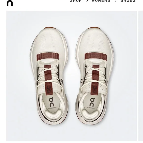 On Cloudnova2 (ice/mulberry) - Picture 2 of 6